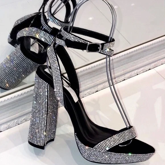 6, 6.5, 7 & 7.5💎💍Dripping Diamonds Platform H - Picture 6 of 8